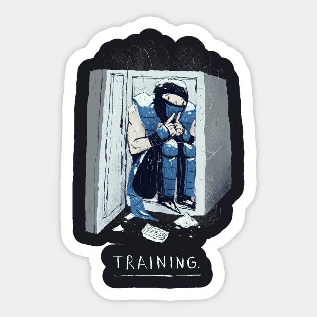 training. Sticker by Louisros